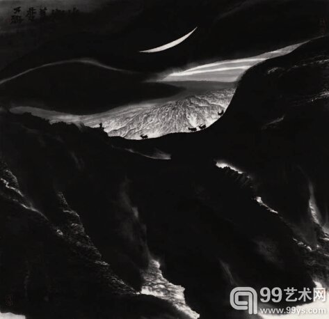 山乡旧梦 66x68cm 2008