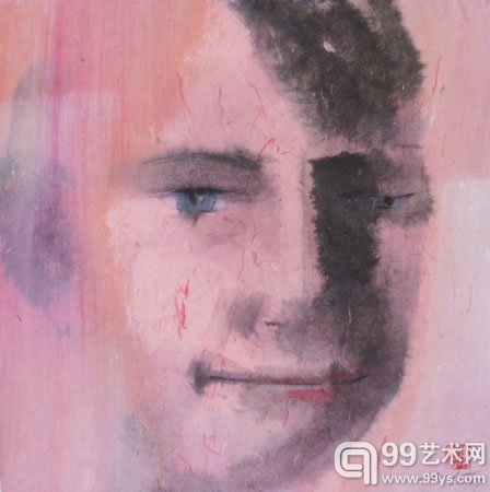 李晓峰作品 36x36cm 纸本设色 2014