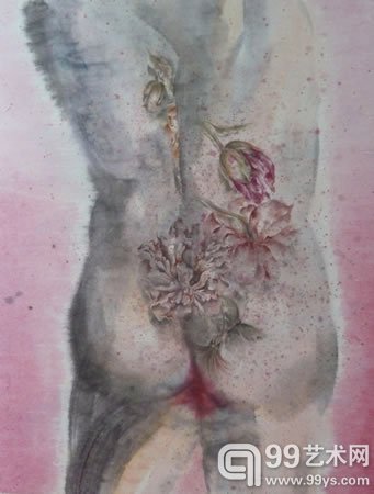 李晓峰作品 60x67cm
