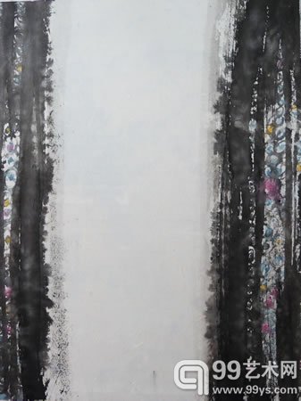 李晓峰作品 45x60cm 3纸本水墨 2015