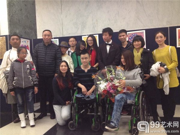 五彩纽约行——五彩基金学生作品邀请展现场