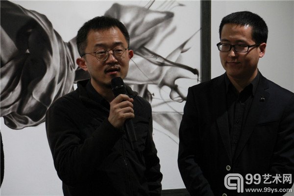 活动现场策展人刘礼宾致辞