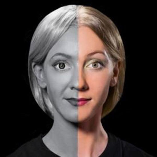 超现实肉眼3D人体彩绘