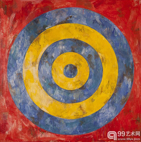 贾斯培·琼斯作品《Target》（1961）