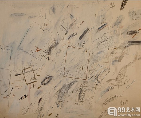 赛·托姆布雷作品《无题》（1969）