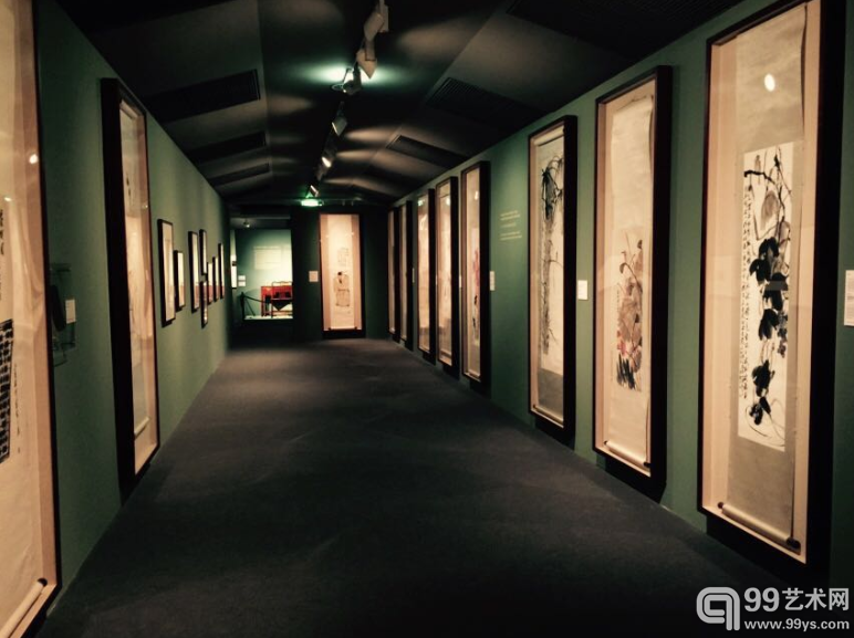 “天然之趣--北京画院藏齐白石精品展”展览现场