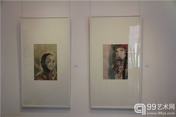 艺术家展出作品