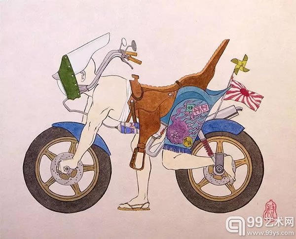 日本艺术家Yu Suda作品