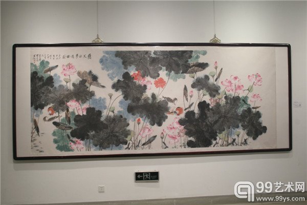 活动现场呈现作品