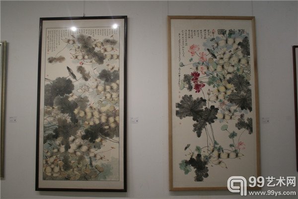 活动现场呈现作品