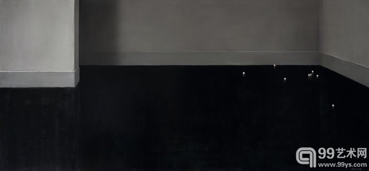 徐弘 墙角的珍珠 布面 油画 80.5×170.5cm