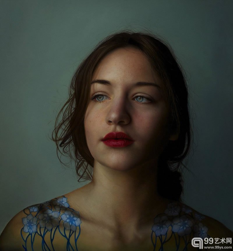 意大利画家马可·格拉西(Marco Grassi)的一组令人称奇的人像油画