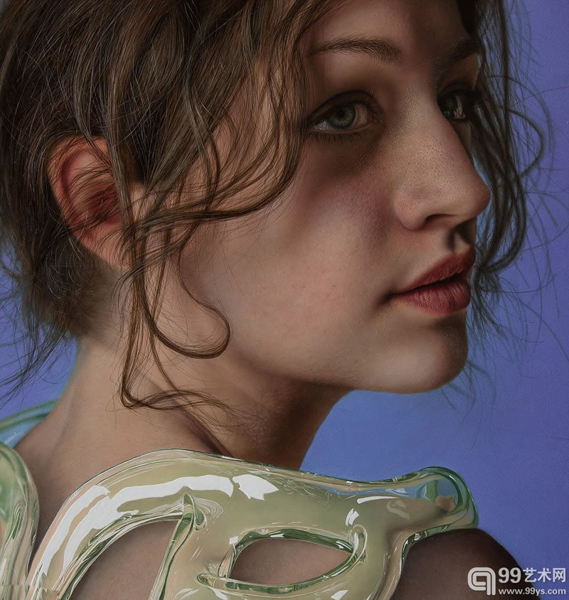 意大利画家马可·格拉西(Marco Grassi)的一组令人称奇的人像油画