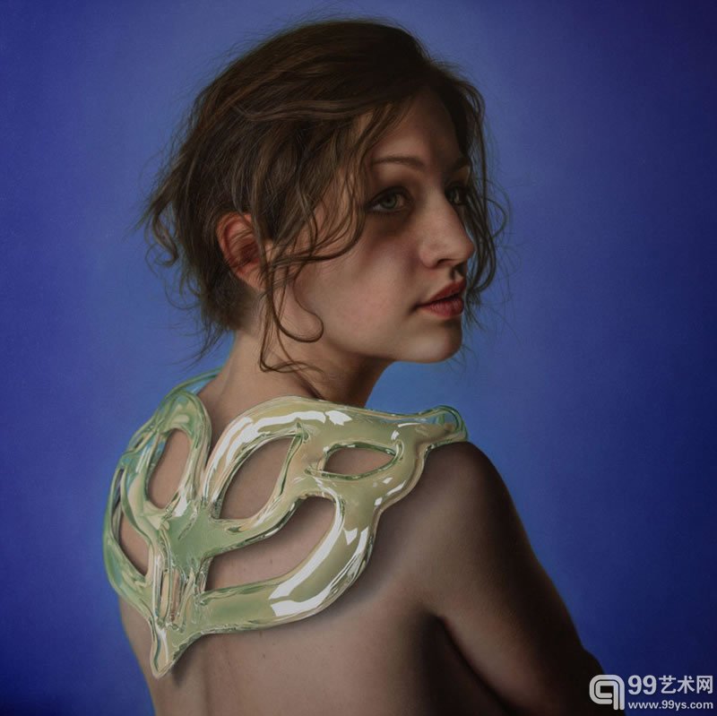 意大利画家马可·格拉西(Marco Grassi)的一组令人称奇的人像油画