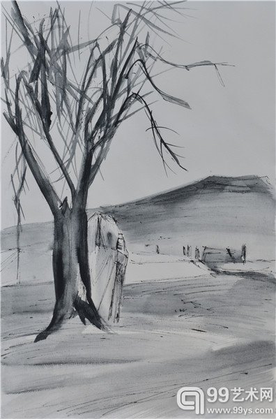 杨杰速写作品