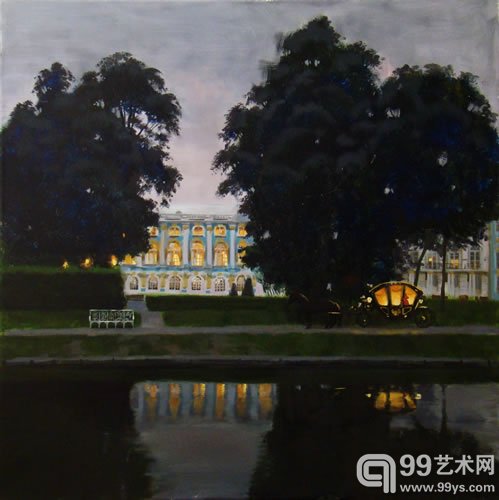 普希金城的夜