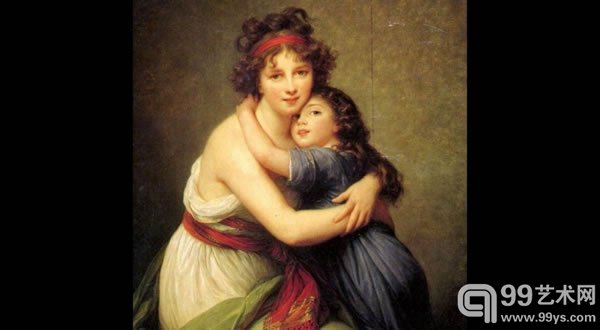 Élisabeth Louise Vigée Le Brun, `Mother and Daughter,` 1789
