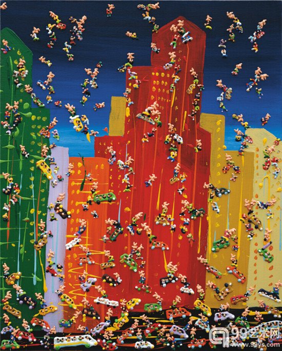 都梦 布面丙烯 80×65cm 2010