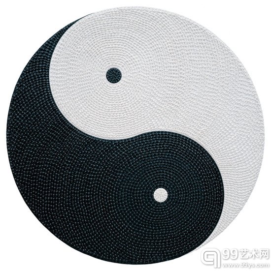 太极 布面丙烯 直径200cm 2008