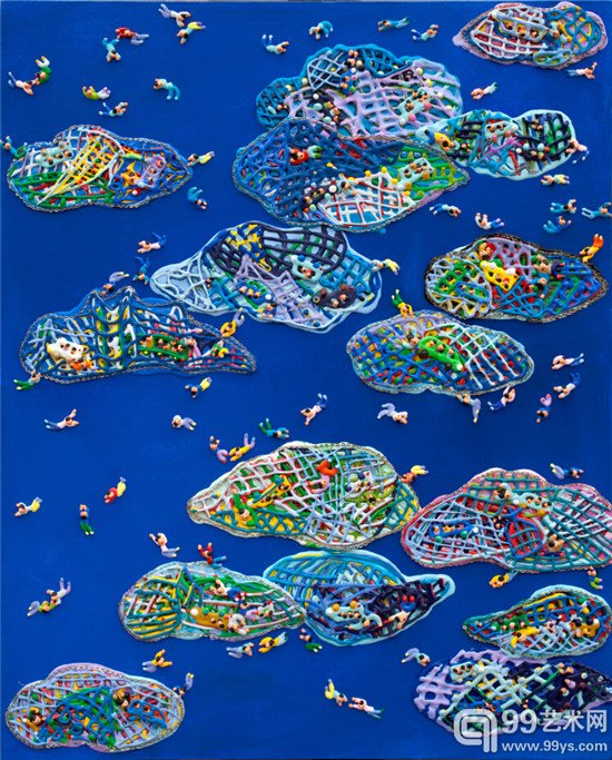 云 布面丙烯 80×65cm 2009