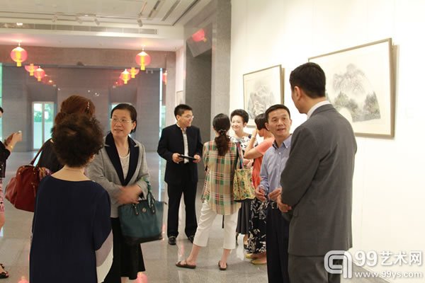 画展现场