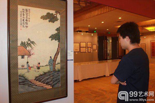 华辰2015春拍预展现场