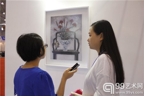 重庆文交中心接受99艺术网采访