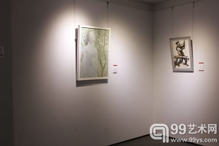 诗婢家美术馆展出现场