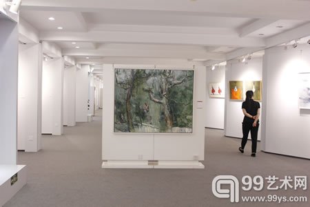 诗婢家美术馆展出现场