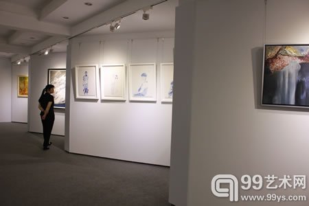 诗婢家美术馆展出现场