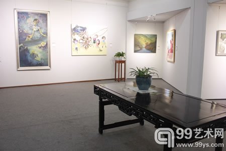 诗婢家美术馆展出现场