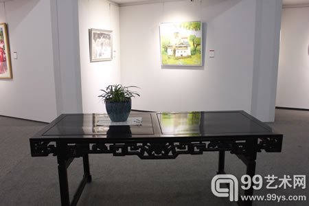 诗婢家美术馆展出现场