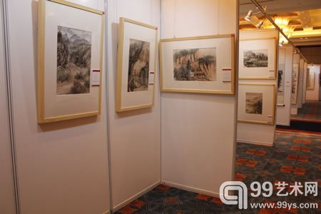 香格里拉酒店展出现场