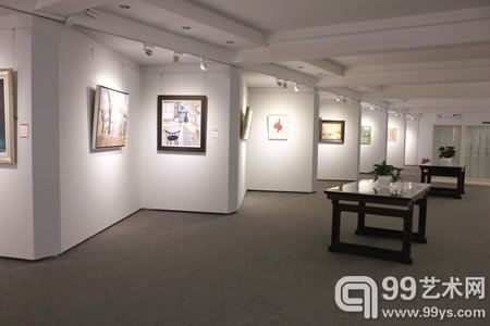 诗婢家美术馆展出现场