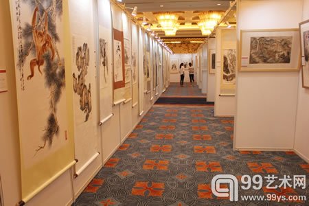 香格里拉酒店展出现场