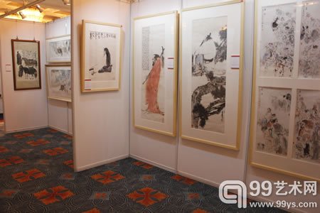 香格里拉酒店展出现场