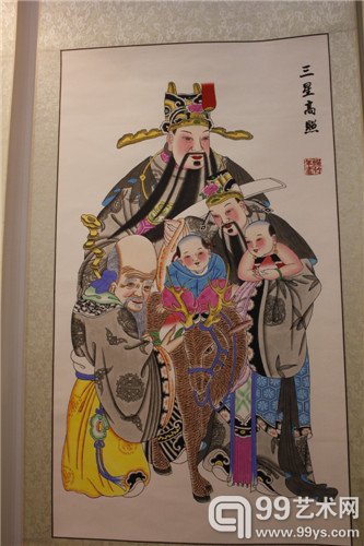 三彩画坊绵竹年画