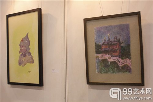 蓝顶美术馆带来郭晋、周春芽作品