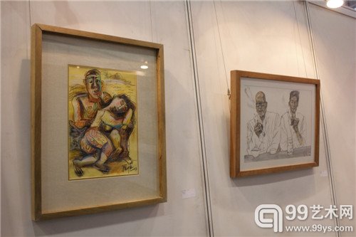 蓝顶美术馆带来罗中立、薛松作品
