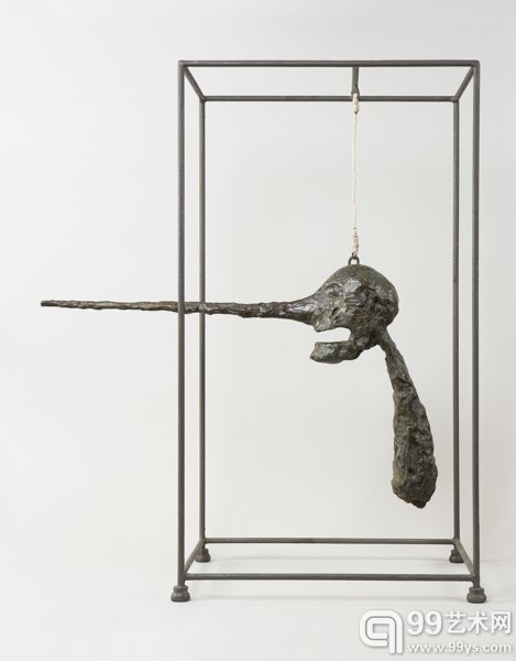 The Nose, 1947 (version in 1949)  Bronze  80.9 x 70.5 x 40.6 cm