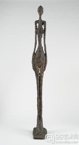 Tall Woman IV, 1960  Bronze  270 x 31.5 x 56.5 cm