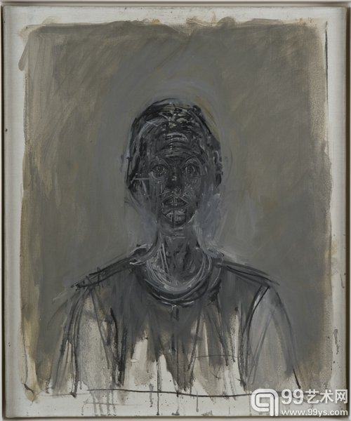 Black Annette, 1962  Oil on Canvas  55 x 45.8 cm