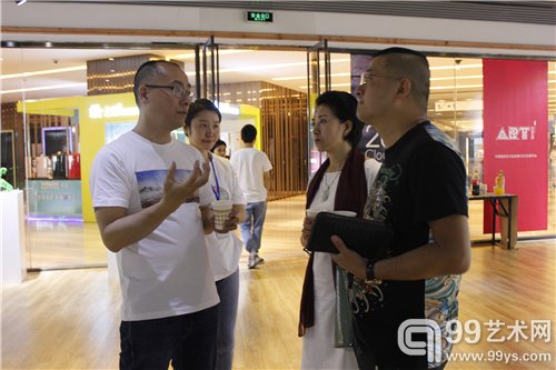 云艺术线下体验中心品鉴会现场