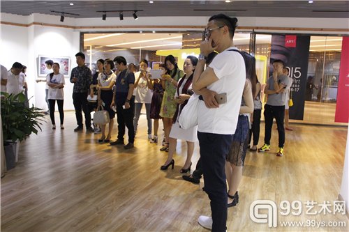 云艺术线下体验中心品鉴会现场