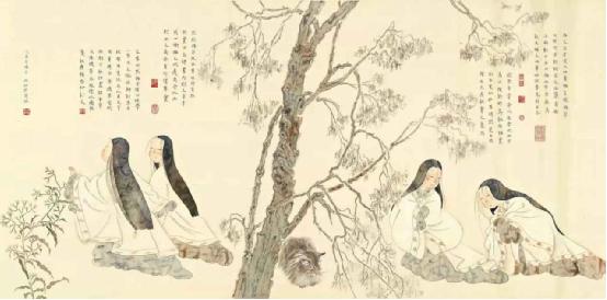 《闲冬》之一 65x133cm 2015