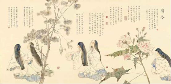 《闲冬》之二 65x133cm 2015