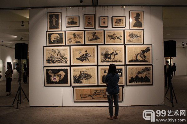 “目光所及——后金融危机时代的中国新绘画”展览现场  