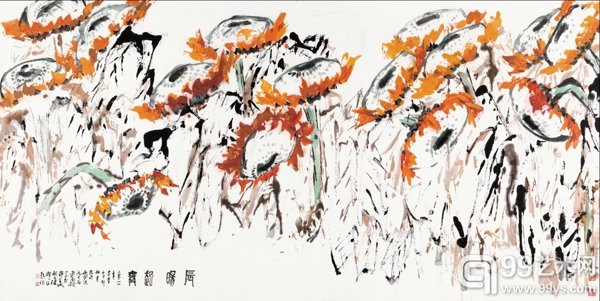 刘伯骏 辰阳起舞 125×252 2011
