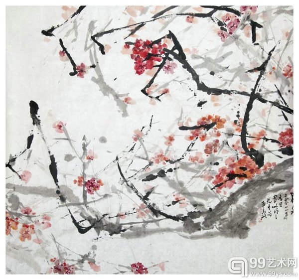 刘伯骏 缩略图 迎新年 107×124 2011