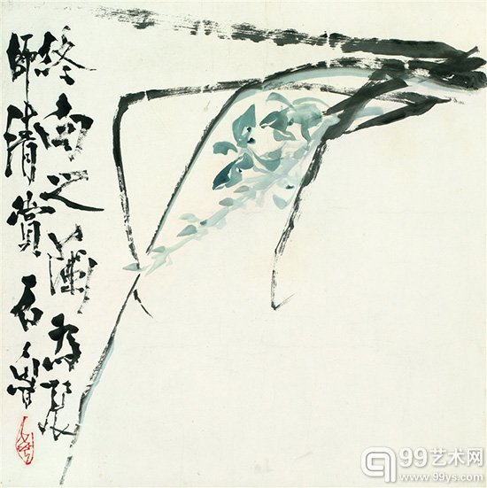 封面作品石鲁《终南之兰》以201.6万（含佣）成交